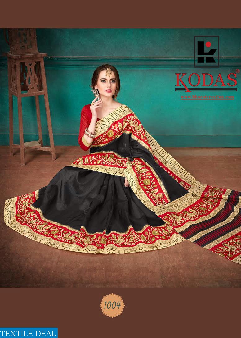 Kodas naaz Wholesale poly cotton Indian Saree